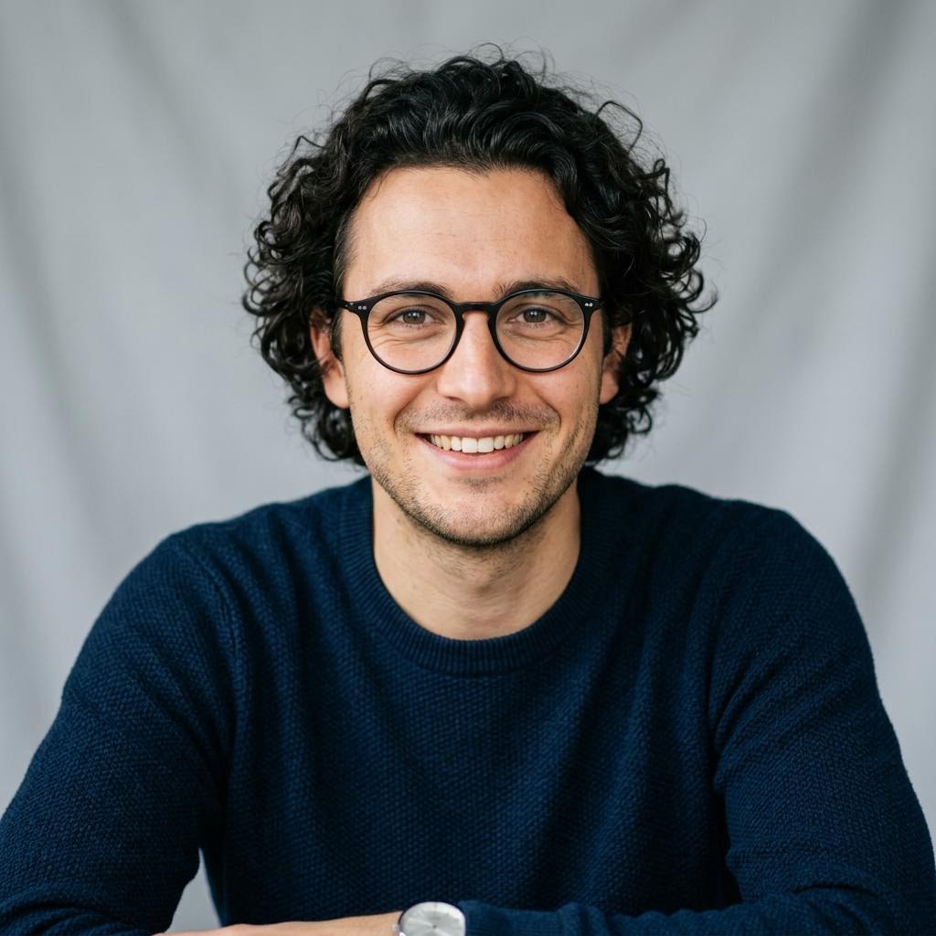 Portret van Daan, freelance webdeveloper