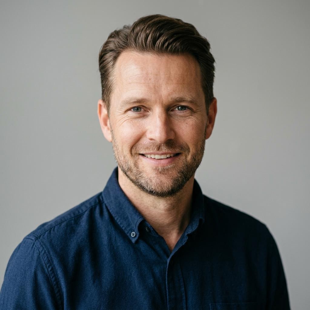 Portret van Mark, Creative Director